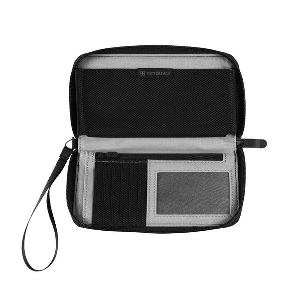 TRAVEL ACCESSORIES EXT, SMARTPHONE WRISTLET WITH RFID, BLACK