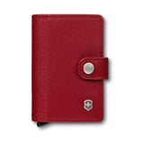 ALTIUS SECRID, LEATHER CARD WALLET, RED
