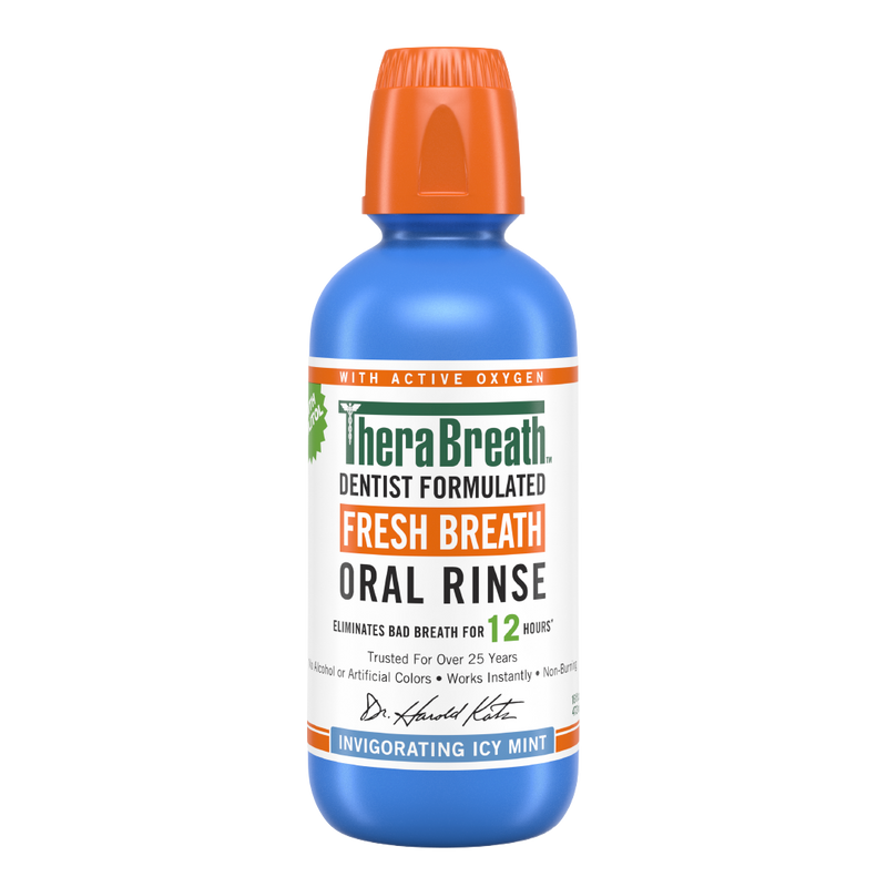 THERABREATH ICY MINT RINSE 473ML