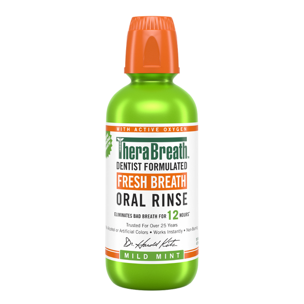 THERABREATH MILD MINT RINSE 473ML