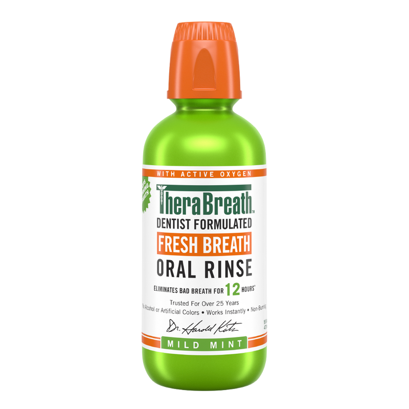 THERABREATH MILD MINT RINSE 473ML