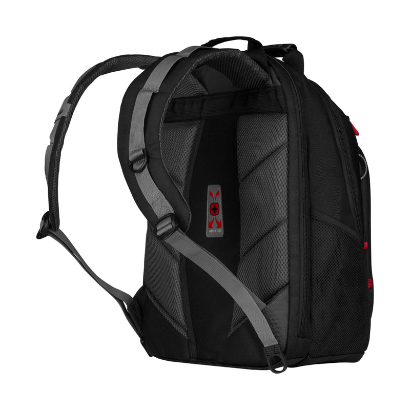 WENGER LEGACY 16 PULG, LAPTOP BACKPACK, BLACK/GREY