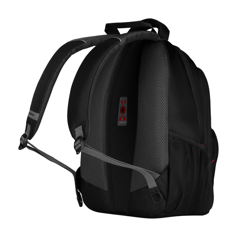 WENGER PILLAR 16 PULG, LAPTOP BACKPACK BLACK/GREY