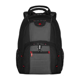 WENGER PILLAR 16 PULG, LAPTOP BACKPACK BLACK/GREY