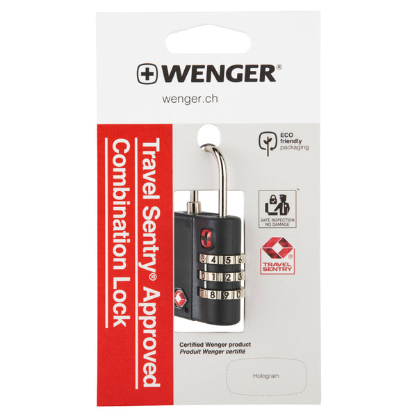 Wenger, Travel Sentry Approved Combination Lock Black