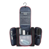 TRAVEL ACCESSORIES REFRESH, HANGING TOILETRY KIT, BLACK