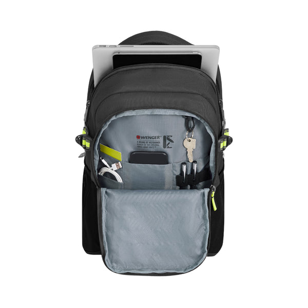 WENGER, NEXT22, RYDE BACKPACK, ANTHRACITE/BLACK