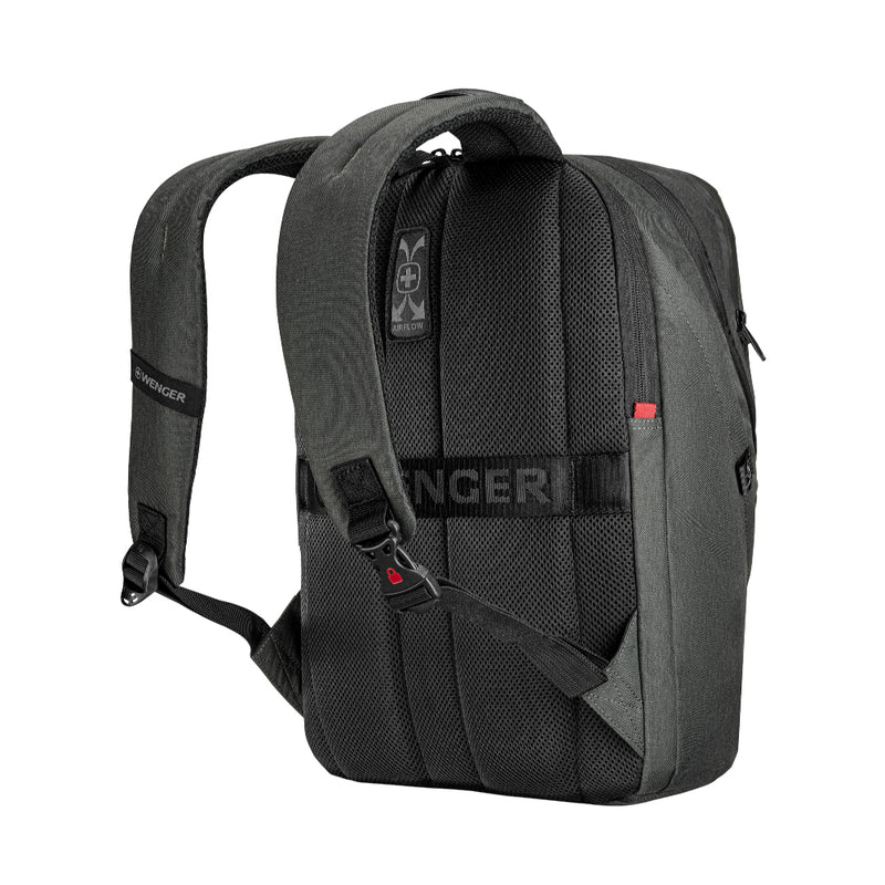 WENGER MX ECO LIGHT LAPTOP BACKPACK, CHARCOAL