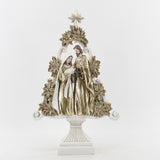 Sagrada Failia 49cm Dorado/Blanco Resina Plastica