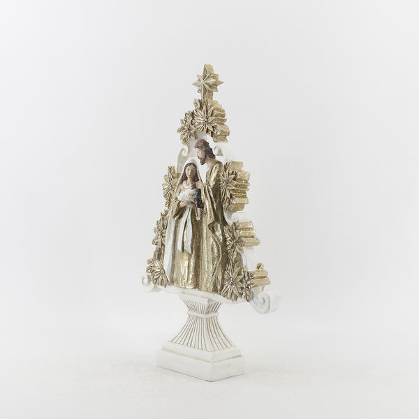Sagrada Failia 49cm Dorado/Blanco Resina Plastica
