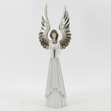 Angel Blanco/Dorado 44.50cm Resina Plastica