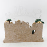 Nacimiento En Retablo C/Luz 29cm Resina Plastica
