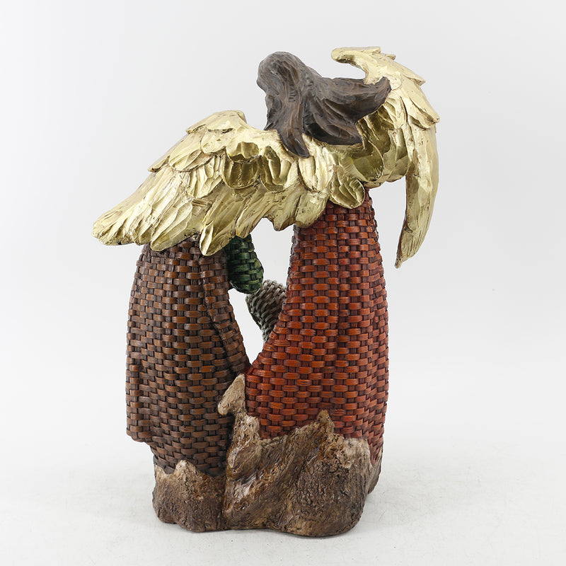 Sagrada Familia C/Angel 35cm Resina Plastica