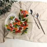 Ensaladera Umanku Panqara Bugambilla Con Cubiertos