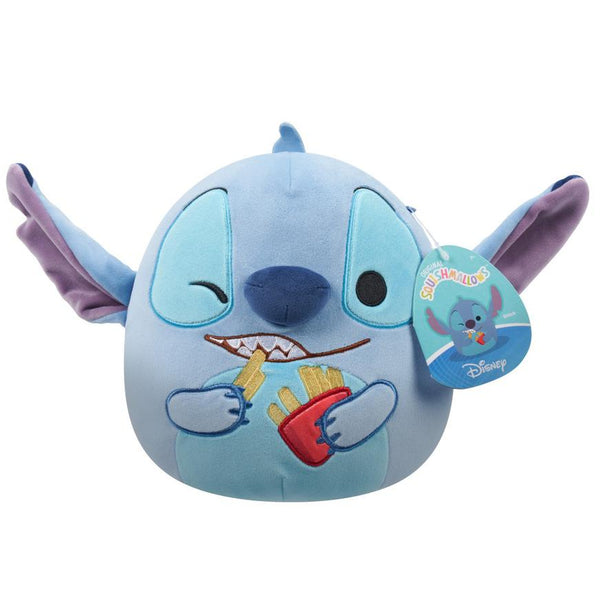 PELUCHE 20CM STITCH CON PAPAS FRITAS SQUISHMALLOWS