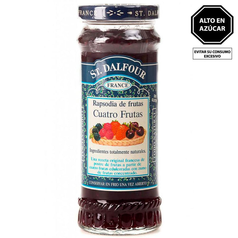 St.Dalfour Mermelada Cuatro Frutas 284gr (6073007014040)