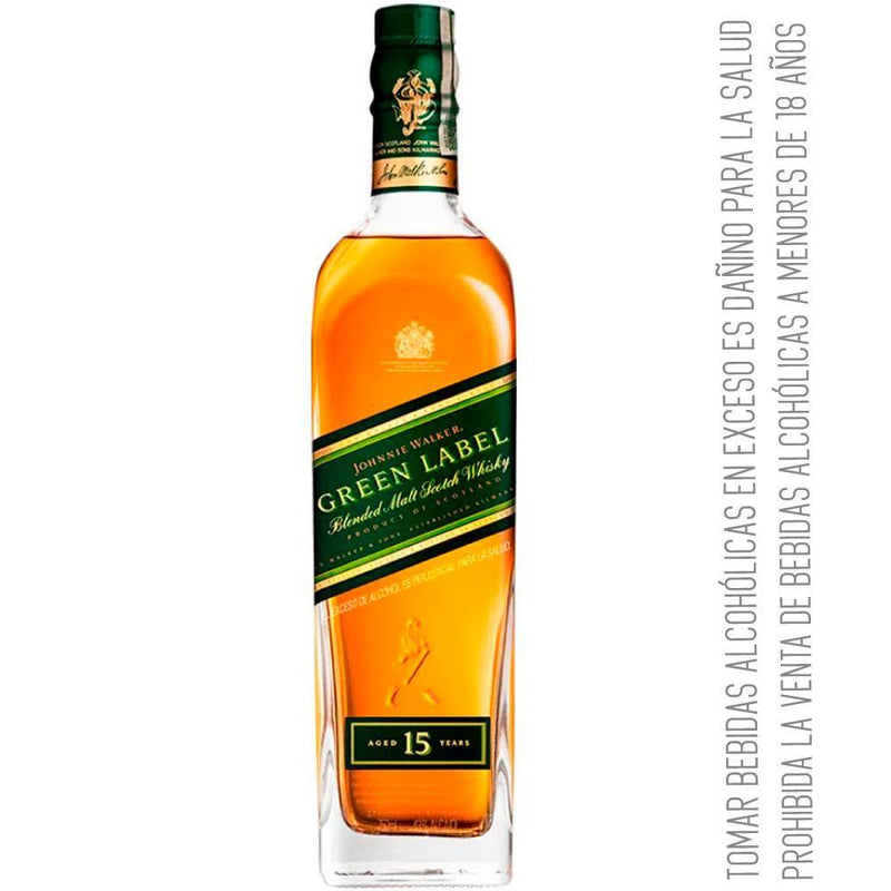 Compra Johnnie Walker Whisky Green Label 750 ml desde donde estés en Pharmax Online. Encuentra los mejores vinos, espumantes y licores. (7027454869656)