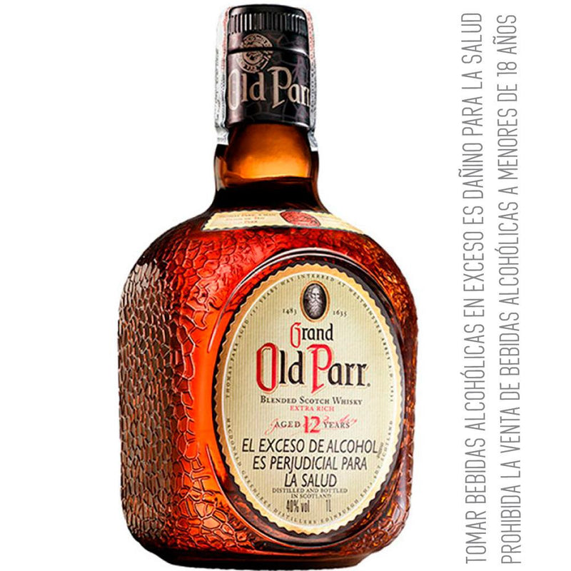Old Parr Whisky 12 años 750 ml (5831293042840)