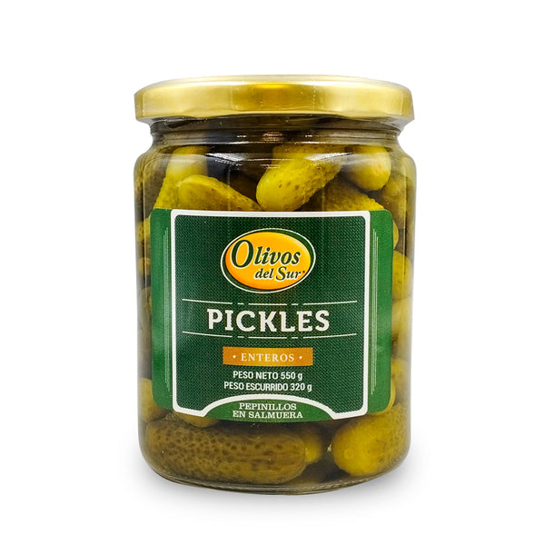 Olivos del Sur Pickles Entero 550gr