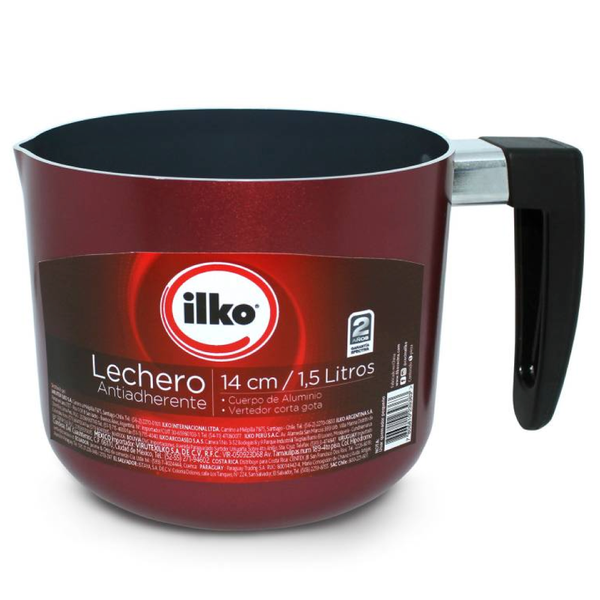 Lechero 1.5lts/14cm redblue