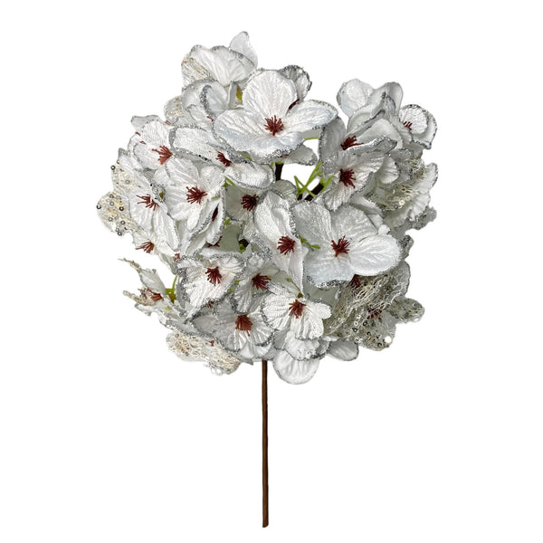 HORTENCIA DECORATIVA NAVIDAD