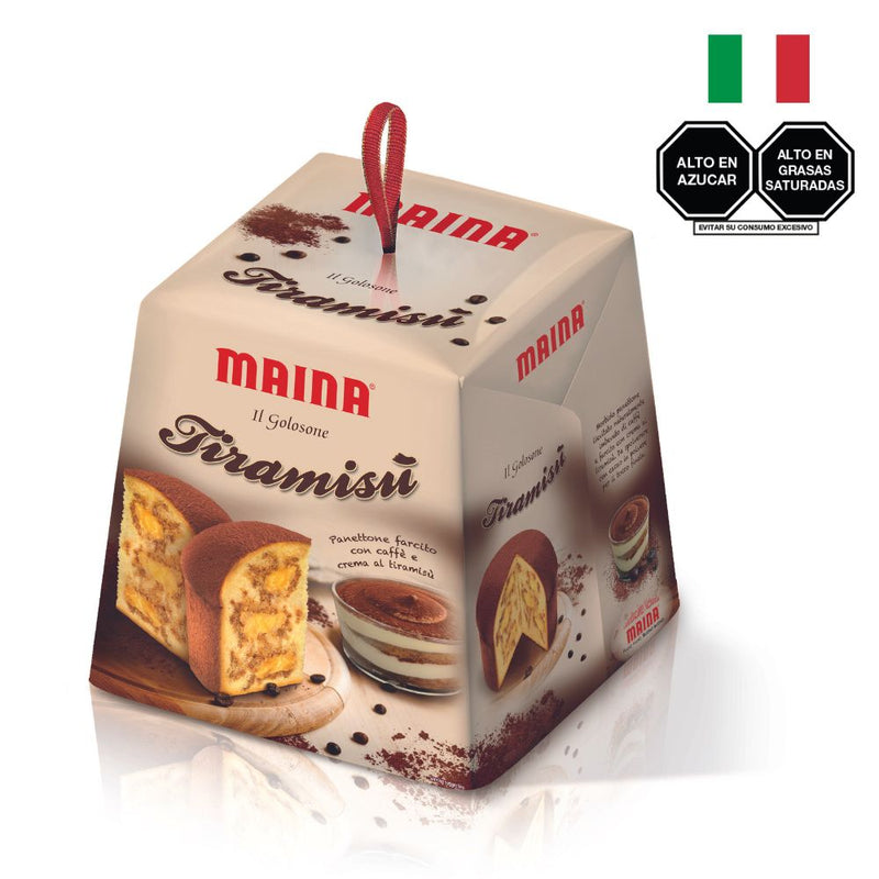 MAINA Panetón Panettone Golosone Tiramisu x 750gr