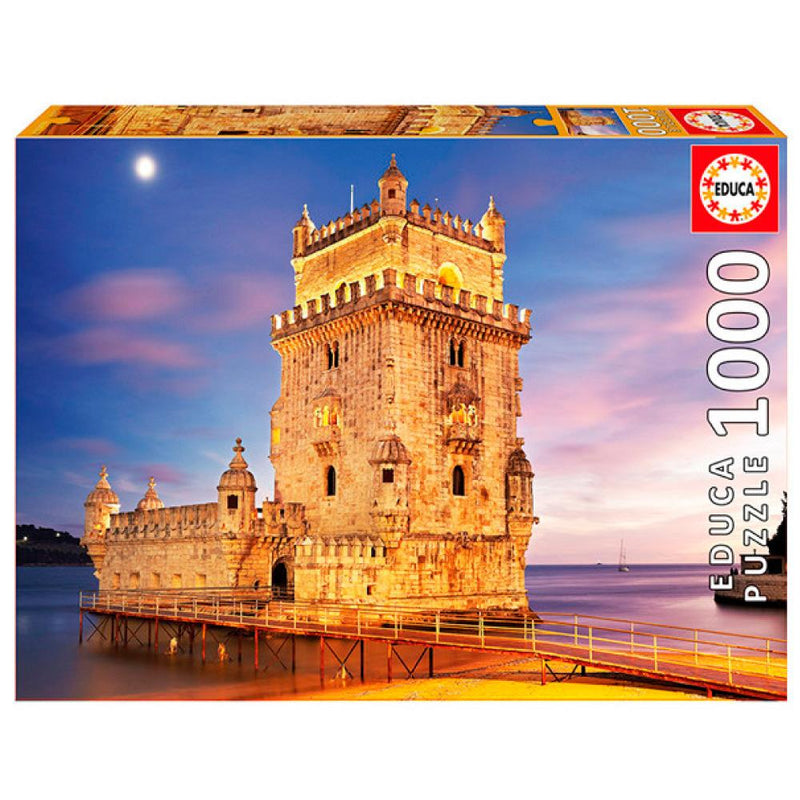 Educa Rompecabezas Torre De Belém, Lisboa - 1000 piezas (6778615496856)