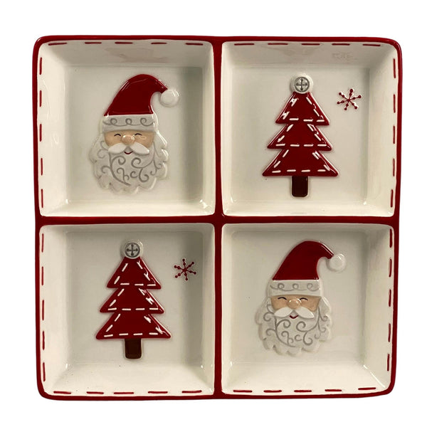 BANDEJA NAVIDAD 4 DIVISIONES