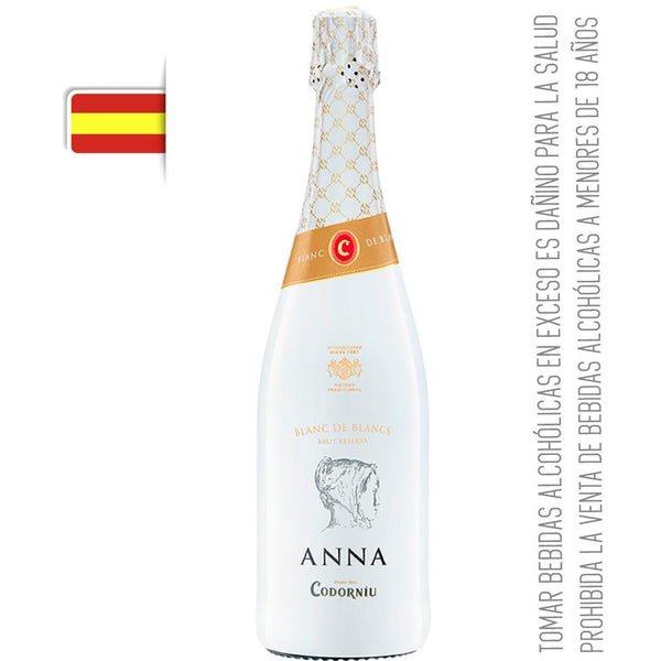 Compra Anna de Cordorniu Cava Blanc de Blancs 750 ml España desde donde estés en Pharmax Online.  (5831291306136)