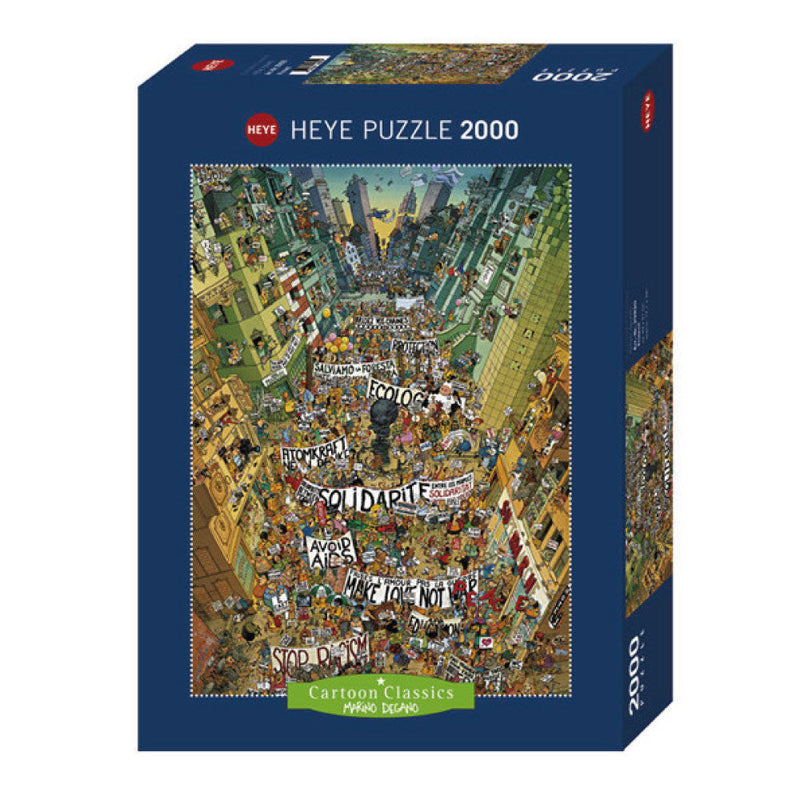 Puzzle 2000 pzs. DEGANO, Protest!