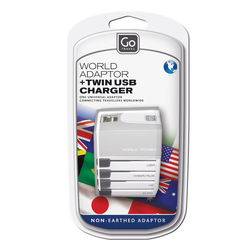 GO TRAVEL cargador mundial con usb