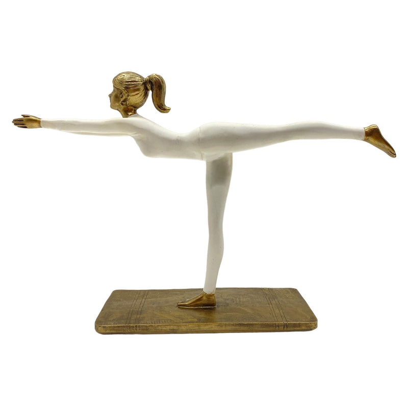 YOGA DECOR 30X7.5X20CM 100%POLIRESINA