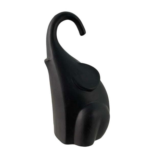 Figura Decorativa Elefante Negro