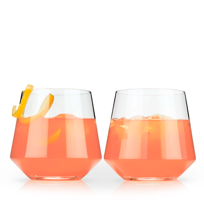 Set De 2 Vasos En Crystal Para Cocktail By Viski (7073314930840)