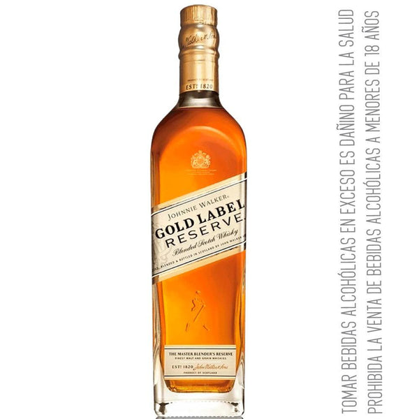 Compra Johnnie Walker Whisky Gold Label Reserva 750 ml desde donde estés en Pharmax Online. Encuentra los mejores vinos, espumantes y licores. (7027454902424)