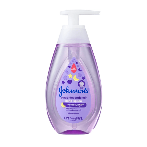 Johnson & Johnson Baby Baño Liquido Antes de Dormir 200 ml (5831582646424)