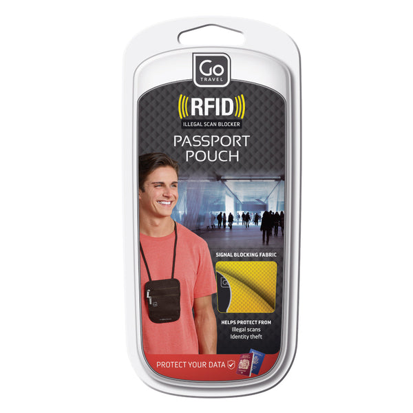 GO TRAVEL Bolsa de pasaporte RFID