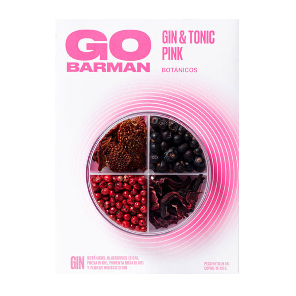 Go Barman Botanicos Gin & tonic Pink