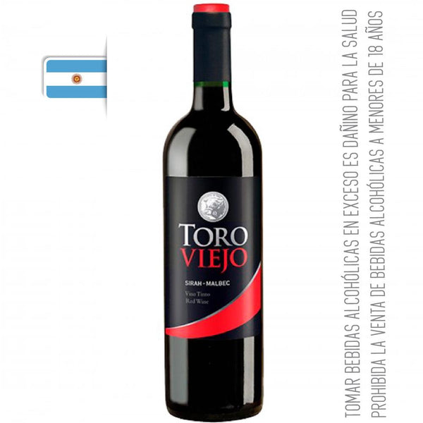 Toro Viejo Vino Sirah Malbec 750ml Argentina (5831288783000)