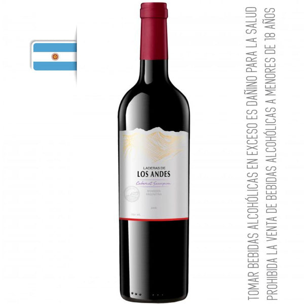 Compra Ladera de los Andes Cabernet 750 ml Argentina desde donde estés en Pharmax Online. Encuentra los mejores vinos, espumantes y licores. (5831288488088)