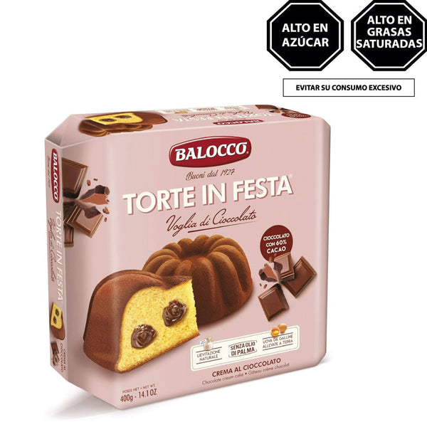 Balocco Torta In Festa Chocolate 400gr