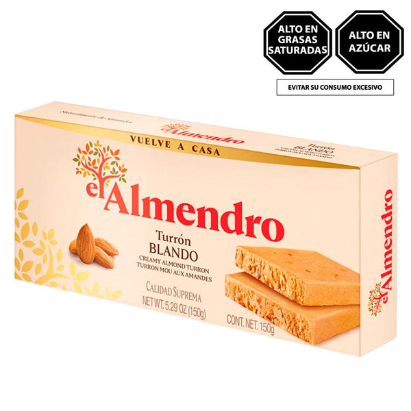 EL ALMENDRO TURRÓN BLANDO 150 GR (7486903222529)