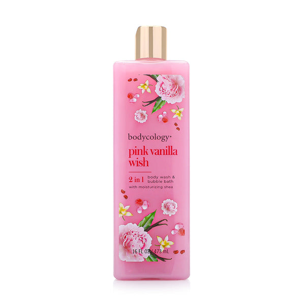 Bodycology body wash pinkvanilla wish 473ml