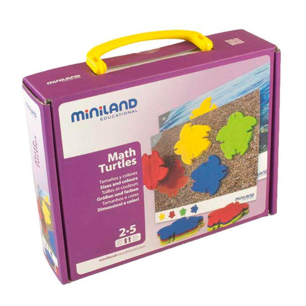 Miniland Math Turtles 2-5 Años (6279354482840)