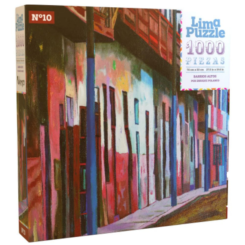 Lima Puzzle Rompecabezas "Barrios Altos" - 1000 piezas (6256826024088)