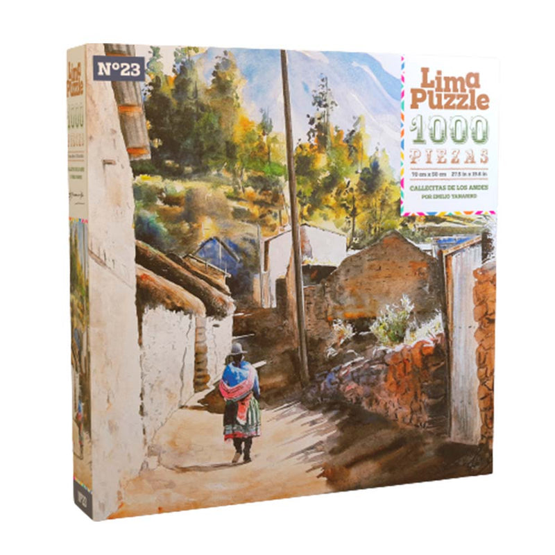 Lima Puzzle Rompecabezas "Callecitas de los Andes" - 1000 piezas