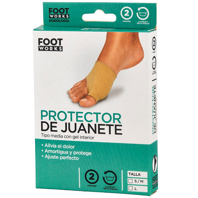 Footworks Protector de juanete tipo media (5831569571992)