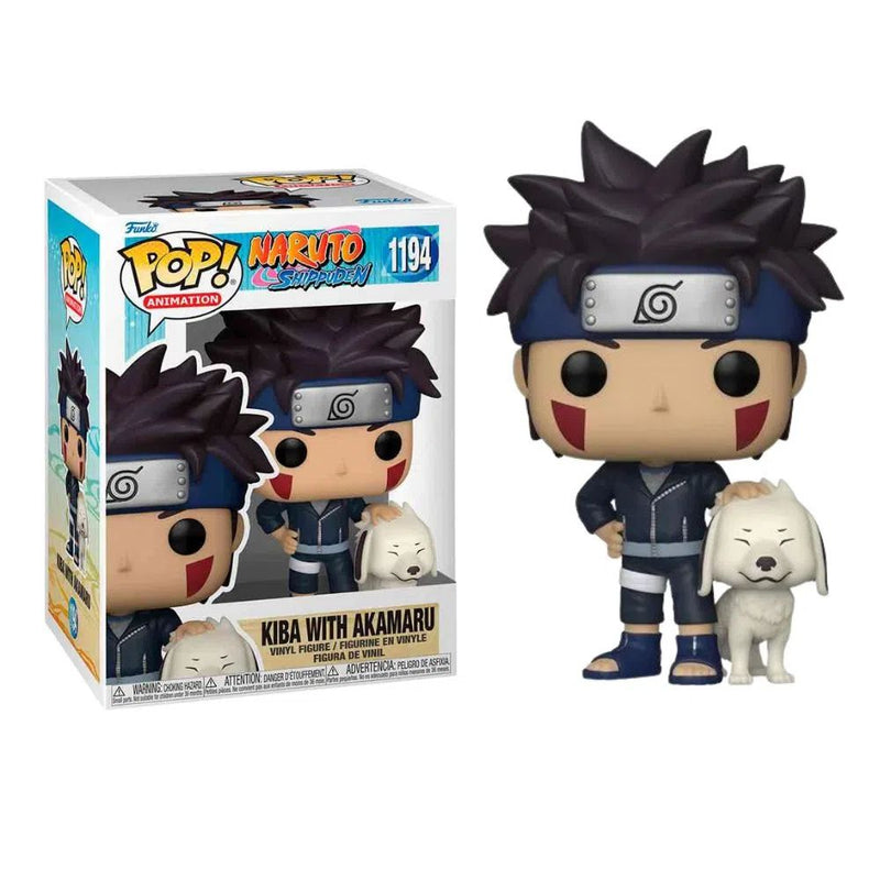 FUNKO POP! ANIMATION : Naruto- Kiba con Akamaru