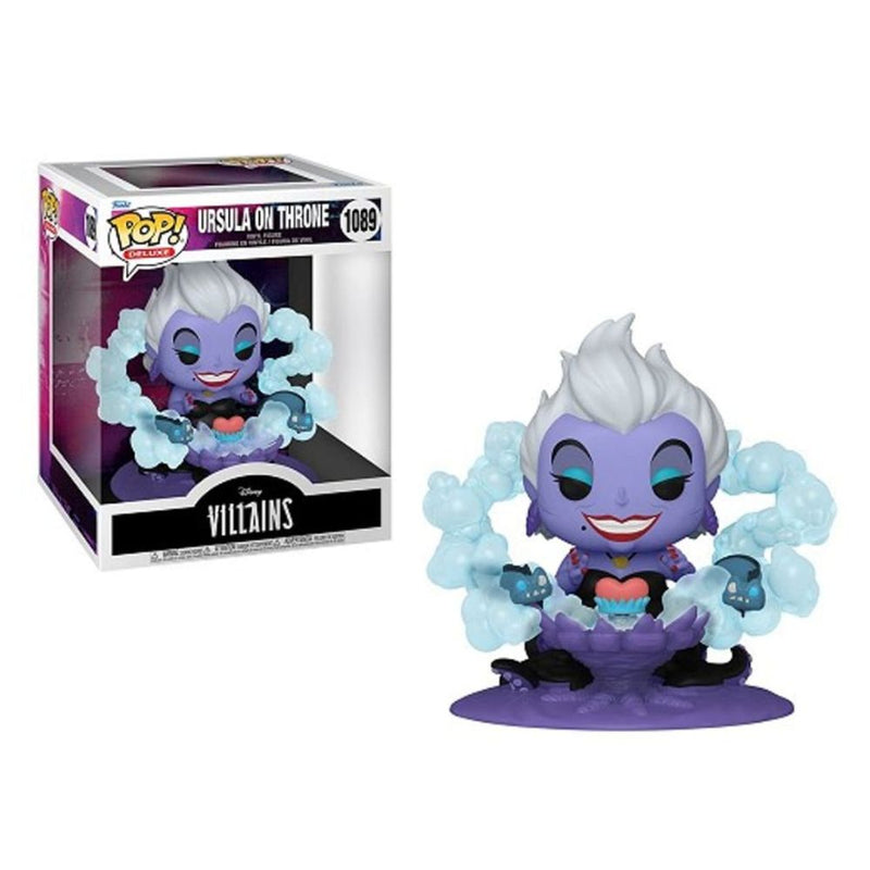 FUNKO POP! DELUXE: DISNEY VILLAINS – URSULA ON THRONE DELUXE