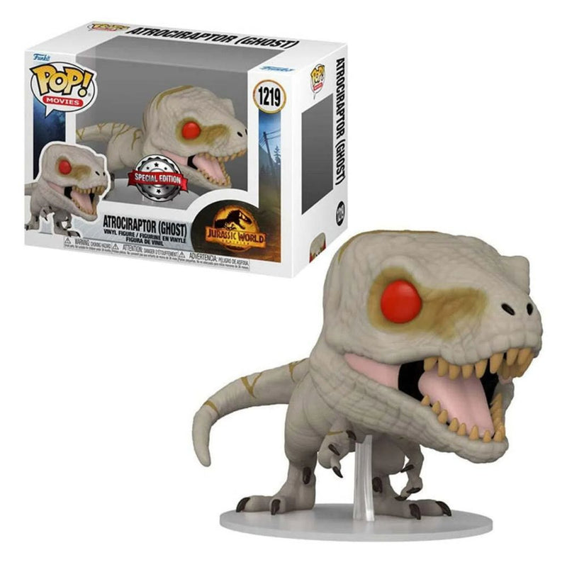 FUNKO POP! MOVIES: Jurassic World Dominion - Atrociraptor (Ghost) (LATAM Exclusive Version)